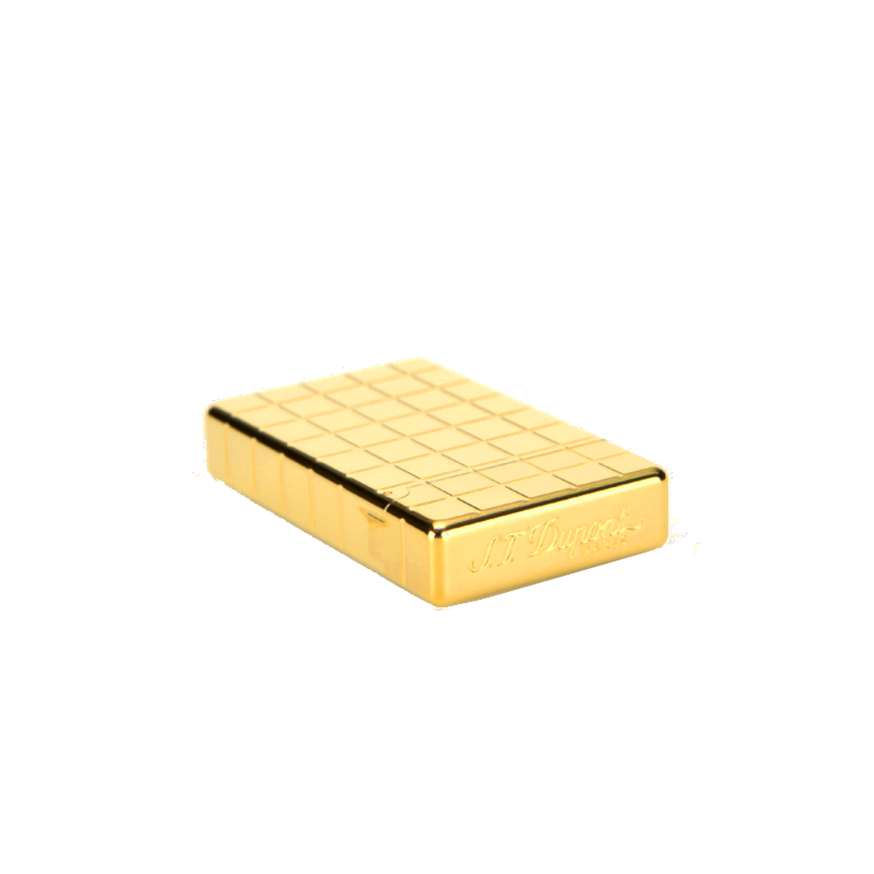 Mechero S.T. Dupont L1 Initail Quadri Gold